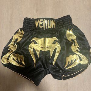 Venum | Muay Thai Shorts (Black/Gold)